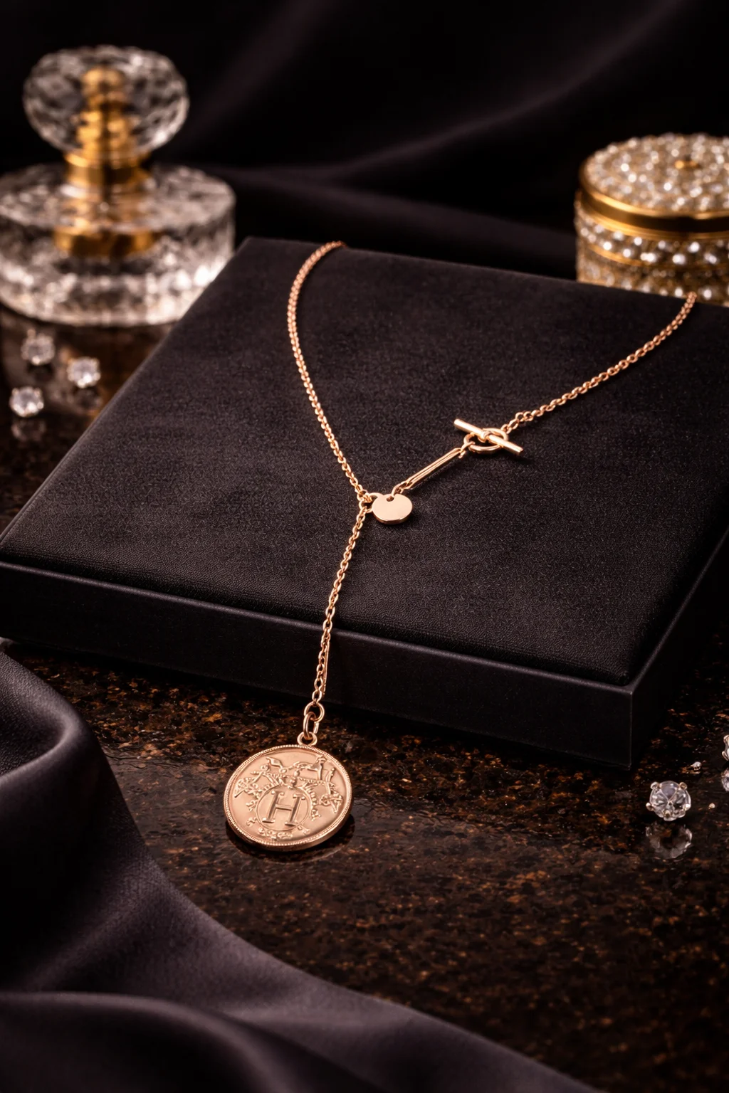Hermès Ex-Libris Necklace
